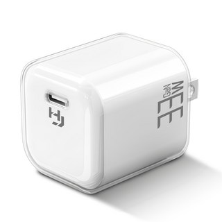 HONG JIN 宏晉 PD快充頭 mini33, 1個, 白色