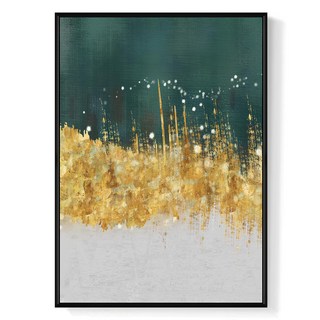 Boluo 菠蘿選畫所 綠松石嵌金絲II, 42 x 59.4cm, 黑色