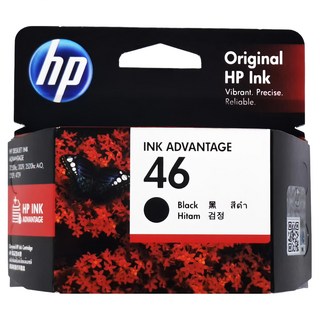 hp 惠普 46黑色原廠墨水 CZ637AA, Black, 1入