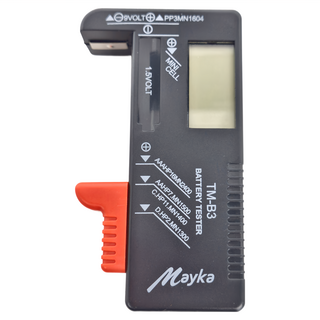Mayka 明家 液晶電池測試器 TM-B3, 可測18650鋰電池, LCD顯示, 精度高, 1個