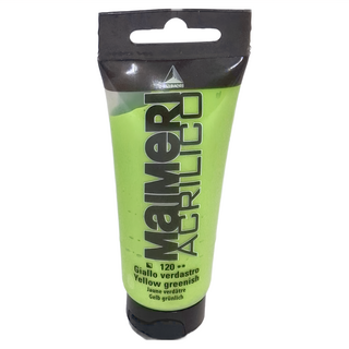 MaIMeRI 美利 壓克力顏料 MA-0916120 120 黃綠色, 75ml, 1色