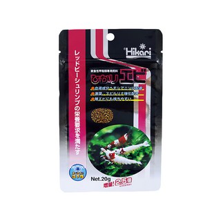Hikari 高夠力 水晶蝦飼料 20g, 沉水性, 適用於各種不同品種的淡水觀賞蝦, 1包