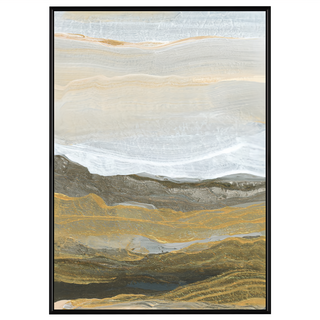 菠蘿選畫所 栗色山岳 II APAA3415B 掛畫 40 x 30cm, 黑色