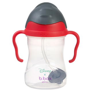 b.box 迪士尼防漏水杯 麥坤款, 易於握持把手, 任何角度皆能吸到, 240ml, 1個