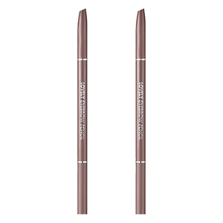 TONYMOLY 美目派對眉筆 0.1g, 2支, 6 拿鐵棕