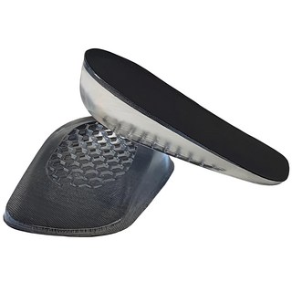 FOOTINSOLE 女性用後跟矽膠增高鞋墊