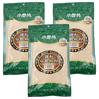 小磨坊 調和白胡椒粉, 200g, 3包