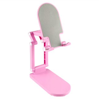 aibo 四軸折疊式多角度加高手機平板支架 4-10.2吋手機/平板適用, IP-MA40, 粉紅色, 1個