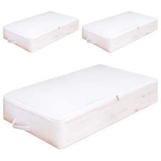 小麥購物 床底收納箱 188g, C545, 大, 3個