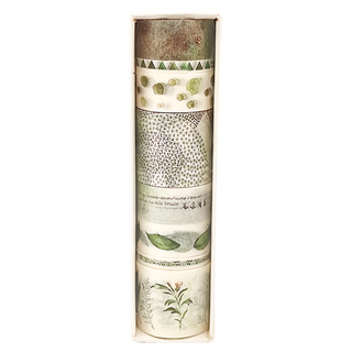 色彩生活紙膠帶 清茶 8個, 1組