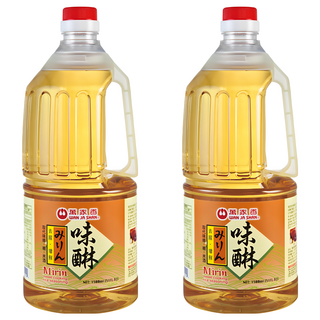 萬家香 味醂 日本調味品 純米釀造, 1.5L, 2瓶