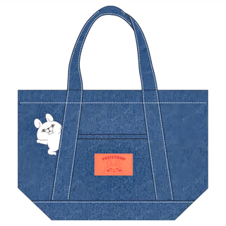 呦嘻 百分百托特包 PU皮革 聚酯纖維, 35 x 27 x 15cm, 你過來啊, 1個