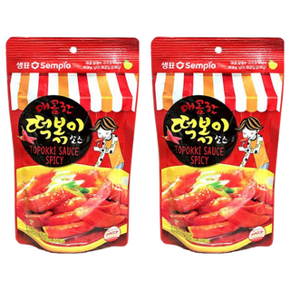 Sempio 膳府 辣炒年糕醬汁 韓式辣味 簡單三步驟, 150g, 2包
