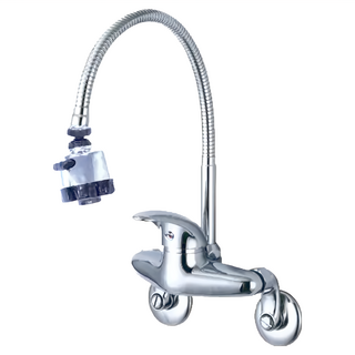 Toppuror 泰浦樂 萬向調整低鉛冷熱壁式龍頭 伸縮軟管, 1個