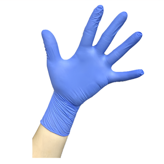 MEDIHAND 美恆 NBR可分解手套, L, 藍紫色, 1盒