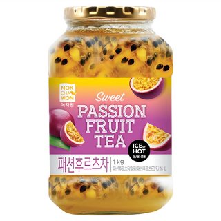 NOKCHAWON 綠茶園 百香果茶果醬, 1kg, 1罐