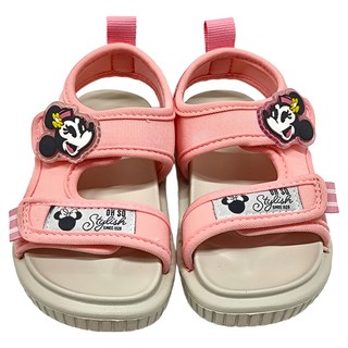 BORUI 柏睿鞋業 兒童款 米妮立體織帶造型休閒涼鞋