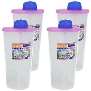 百貨King 吸管杯水壺隨行杯 - 500ml 粉色, 1個