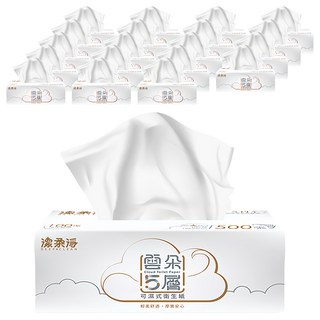 DEEPCLEAN 潔柔淨 雲朵 可濕式衛生紙 5層 100張, 20包, 1袋