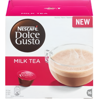 NESCAFE 雀巢咖啡 Dolce Gusto 多趣酷思 醇香奶茶膠囊, 11.5g, 16顆, 3盒
