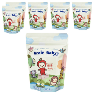 水果寶寶 蘋果凍乾, 無糖添加, 100%天然, 無麩質, 13g, 6包