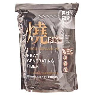 Free King 富立金 男款溫控發熱褲 2件組 - 日本進口eks吸濕發熱纖維, 加倍保暖, 輕薄暖, M-L, 黑