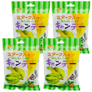 綠得製菓 楊桃糖 新鮮口味, 100g, 4袋