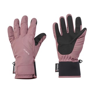 ATUNAS 歐都納 防水保暖手套 3M Thinsulate 40g, M, 玫瑰紫, 1雙