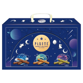 旺旺 帕樂德臻月秋賞煎捲禮盒, 315g, 1組