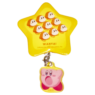 T'S FACTORY 卡比星別針吊飾 黃色, 1個