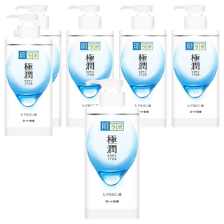 Hadalabo 肌研 極潤保濕化妝水 大容量 深層保濕 持久水潤 適合各種膚質, 400ml, 6瓶