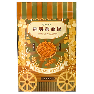 菓青市集 黑胡椒蒟蒻條, 低熱量 豐富水溶性纖維 增加飽足感 香Q嚼勁, 200g, 1包