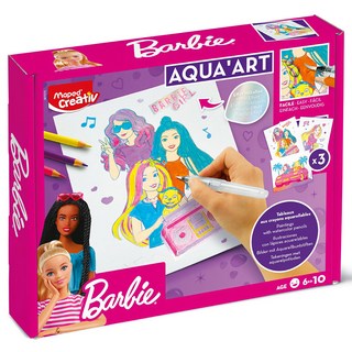 Maped 芭比的創意暈染, Barbie AQUA'ART, 法國Maped
