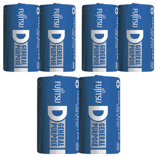 FUJITSU 富士通 碳鋅電池套組 日本品牌, 2顆, 3組