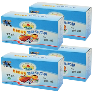 FAIRSEN 惠昇食品 特級洋菜粉 10g x 24包/盒, 全素可食用, 240g, 4盒