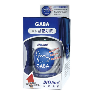 BIOline 星譜生技 草本GABA好眠膠囊 輕鬆好入眠 500mg, 50顆, 1盒