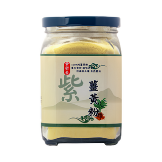 名品農產行 純薑黃粉 紫鬱金, 100%純薑磨製 富含薑黃精油, 150g, 1罐