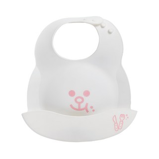 YODA 優的寶貝 好食兜 LINE FRIENDS 3D立體接口食物不易外漏 食品級矽膠環保無毒 特殊收納設計輕鬆好攜帶, 兔兔款, 1入, 1個