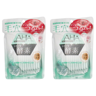 BCL AHA 柔膚溫和酵素潔顏粉, 12g, 2袋