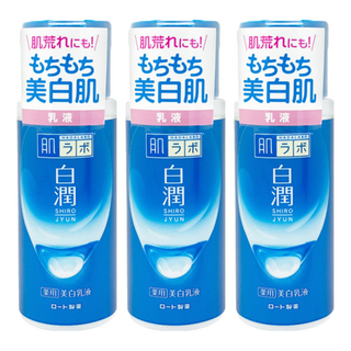 Hadalabo 肌研 白潤嫩白乳液 140ml, 3瓶