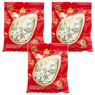 翁財記 南瓜子, 3包, 220g
