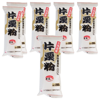 hinokuni 火乃國食品 北海道片栗粉, 馬鈴薯澱粉 100%, 200g, 6包