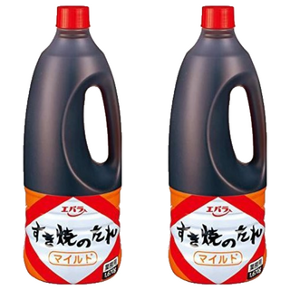 Ebara 壽喜燒醬 溫醇口味, 以醬油為基底混合鰹魚美味, 1.67kg, 2瓶