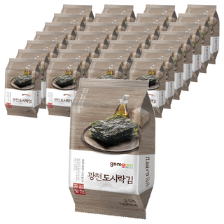 gomgom 廣川 包飯海苔 海苔52%, 5g, 32包