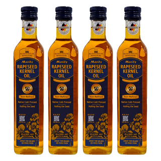 Moritz 德國冷壓初榨菜籽仁油, 500ml, 4瓶