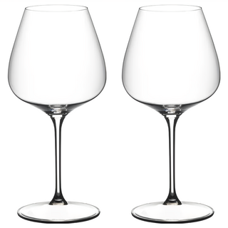 RIEDEL Grape Riedel Pinot Noir/Nebbiolo/Aperitivo 紅酒杯，550ml，2個，無鉛水晶