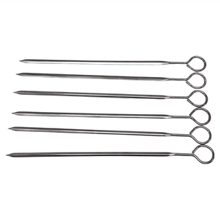 三角牌 串燒針套裝 6件組 德國不銹鋼, 1組, Silver
