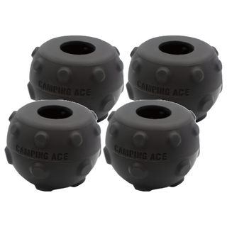 CAMPING ACE 野樂 黑森戰術水雷腳球/腳墊 ARC-7-PB, 武士黑, 4個
