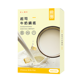 鮮覺 起司牛奶鍋底, 500g 充滿的奶香味, 1盒
