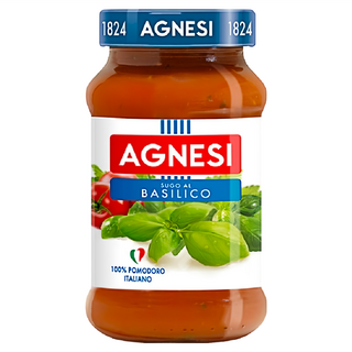 AGNESI 義大利 番茄羅勒麵醬, 400g, 義大利原裝進口, 1罐